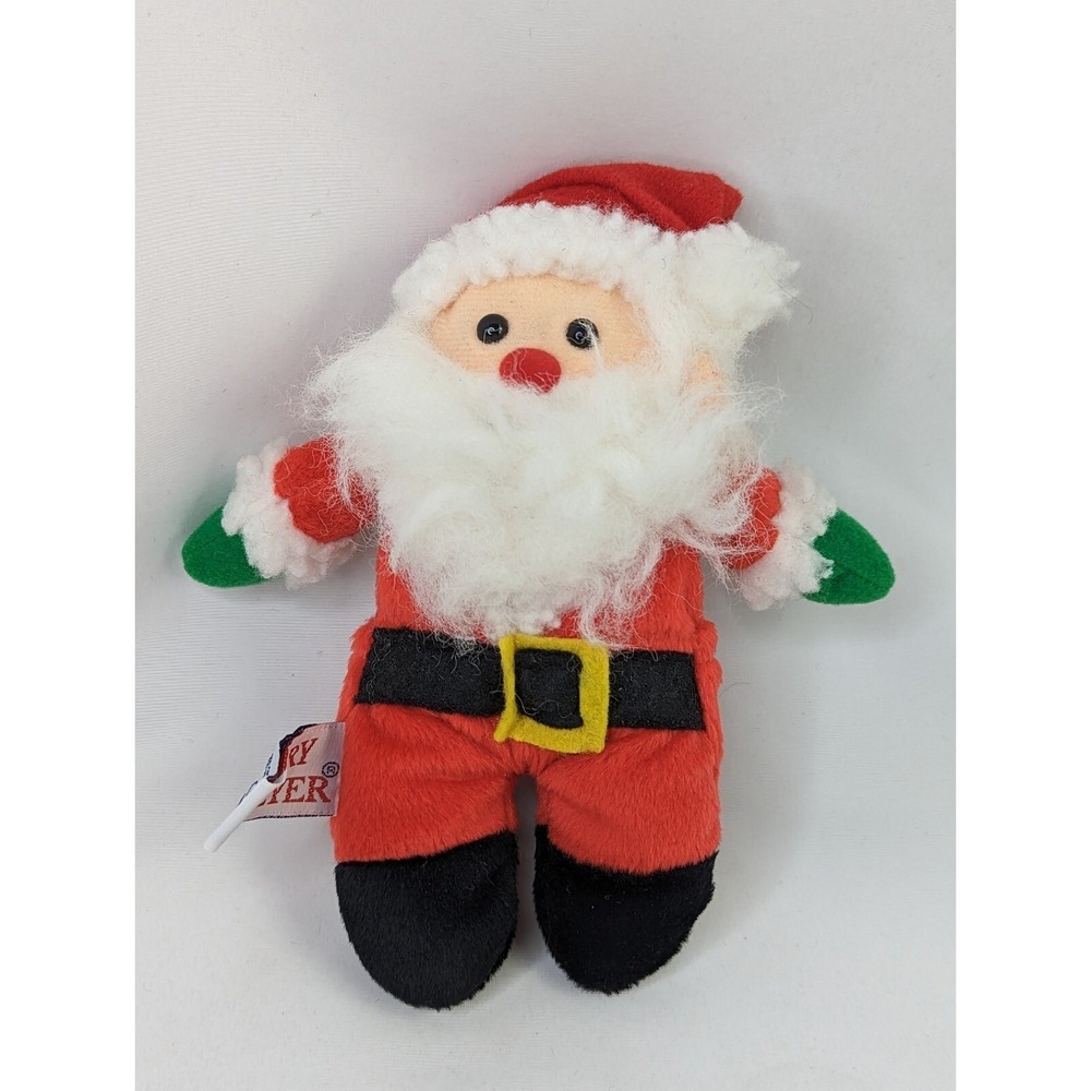 Mary Meyer Santa Claus Finger‎ Puppet Plush 6 Inch 1996 Stuffed Animal Toy